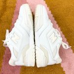 New Balance 550 White Leather Sneakers Women’s Photo 1
