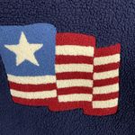 Christopher & Banks Vintage Americana  Fleece Crop Button Up Jacket Size M Photo 2