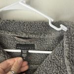 Attention  Y2k Womens Large Faux Shearling Sherpa Lined Zip Up Winter Coat‎ Photo 3