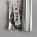 Gorgeous silver plated butterfly bracelet with turquoise‎ beads fashion j… Photo 6