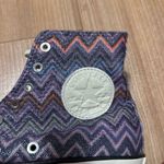 Missoni  X CONVERSE "Mediterranean" High Top Sneakers Size 6 NEW Purple Photo 1
