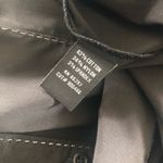 BCBGMAXAZRIA Black Button Down Stitched Top size Medium Photo 6