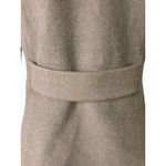 Cole Haan Brown Wool Alpaca Cashmere Fit-and-Flare Coat Tailored Winter Classic Photo 4