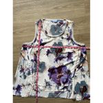 Simply Vera, Vera Wang Simply Vera Vera Wang High-Low Layered trim Sleeveless Top Floral Size XL Photo 5