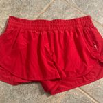 Lululemon Women’s Red Athletic Shorts  Photo 0