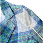 Vintage Plum Tree Escott Canada Blazer Blue Green Plaid Size 9/10 20x24 Photo 9