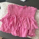 VICI Pink Strapless Top Photo 0