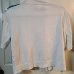 Dress Barn Cropped White Cardigan Photo 1