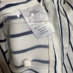 NWOT Haven Well Within Washable Silk Striped Tank Top Size Medium White Photo 4