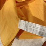 ZARA  Orange Pleated‎ Puffy Hem Mini Skirt Size M Photo 3