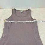 Athleta NWOT ‎ Ribbed Fit & Flare Midi Dress in Lavender Gray, Sz Small, Athletic Photo 5