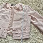 Karl Lagerfeld Pink Tweed Blazer Photo 7