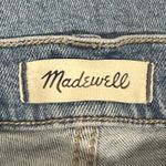 Madewell  Perfect Vintage Jeans Ellicott Wash Size 27 High Rise Straight Raw Hem Photo 8