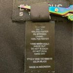 Enfocus Studio Black Cocktail Dress Size 6 - Gold Accent Knee Length Photo 6