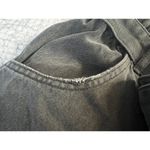 Vervet Black Denim Belted Paper Bag Elastic High Waist Shorts Size S Women's Photo 5