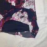 Dress Barn Sleeveless Floral Blouse with Rhinestone Neckline - Large Photo 7