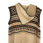 JODIFL Southwestern Boho Colorful Long Knit Sweater Vest Cardigan Photo 11
