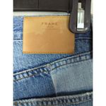 frame denim Nouveau Le Mix Jeans Colorblocked Distressed Cropped Size 26 Photo 8