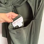 Birdy Grey  Benny Tie Back Maxi Dress Crepe Sea Glass Green Photo 9