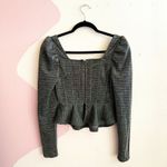 Gray Glittery Corset Top New Years Eve Party Y2K 2000s Small Photo 1