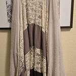 Ryu Boho Lace Maxi Skirt, size L Photo 0