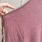 Old Navy Womens Top Shirt Brown Ribbed Halter Tie Neck Plus Size 4X Photo 5