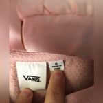 Vans  Off the Wall Logo Sweatshirt pullover cotton blended cropped women size S Photo 3