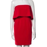 Jay Godfrey Red Mini Tube Dress Photo 3