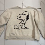 ZARA Snoopy Sweatshirt  Peanuts Zip Photo 0