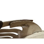 JOSEF SEIBEL Slide Sandals Open Toe Brown Leather Women's Size US 6 EU 36 Photo 2