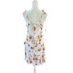 Wild Fable White Fit and Flare Dress with Clementines or Oranges Women’s Large Photo 2