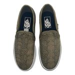 Vans  Asher Slip-on Sneaker Canvas Snake Print Kelp US Women's 6 Photo 1