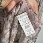 Bishop and Young Large Smocked Waist Floral Victoria Midi Dress Blue Floral Large Photo 8