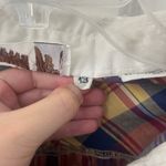 Vintage plaid women’s collared shirt Yellow Size L Photo 5