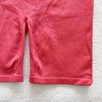 J.Crew • SculptStretch high-rise ribbed bike short coral pink active workout run Photo 6