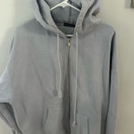 Brandy Melville  Zip-Up Hoodie Oversized Photo 0