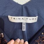 Trina Turk Navy Sella Ombré Sequined Tank Sz S Photo 5