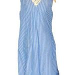 Matilda Jane  Sz Small Dress Lovely Day Striped Nautical Tunic Coastal Cowgirl Photo 0