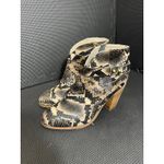 NWOT‎ Boden Women's Snake Print Leather Ankle Boots Western Style Size 38 US 7 Photo 5