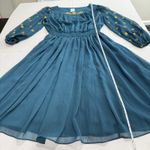 Disney NWT  Parks Dress Shop Aladdin Princess Jasmine Crepe Lotus Dress LARGE Photo 8