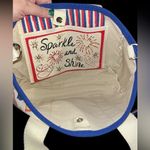 Brighton Red, White & You Mini Canvas Tote Bag with Hearts & Love! Photo 6