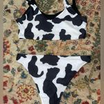 SheIn Cow Print Bikini Photo 1