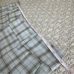 Urban Outfitters NEW! Kennedy Blue Plaid Pleated High Waisted Shorts Size S NWT Photo 9