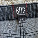 BDG Urban Outfitters  Distressed Black Denim Mini Skirt Small Photo 3