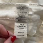 DL1961  Lar Cropped Flair Porcelain Flare Jeans Photo 5