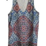 Saint Tropez West  Polyester Sleeveless Flowy Colorful Print Women's Size M Photo 0