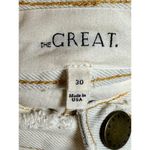 The Great  Women's Size 30 White The Easy Cut Off Shorts NWT Photo 11