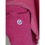 Lululemon Open Your Heart Striped Long Sleeve Reversible Knit Top Size S Pink Photo 6