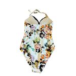 Anthropologie Sea Mermaid One Piece Floral Print Swimsuit Bathing Suit Size XS Photo 5