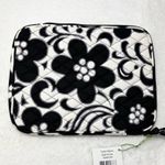Vera Bradley Night & Day Black and White Floral Quilted Tablet Sleeve Photo 4